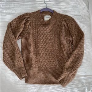 Abercrombie cable knit sweater